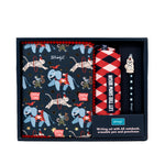 Conjunto de boli cuaderno y estuche Mr.wonderful regalo original inspirado en el circo