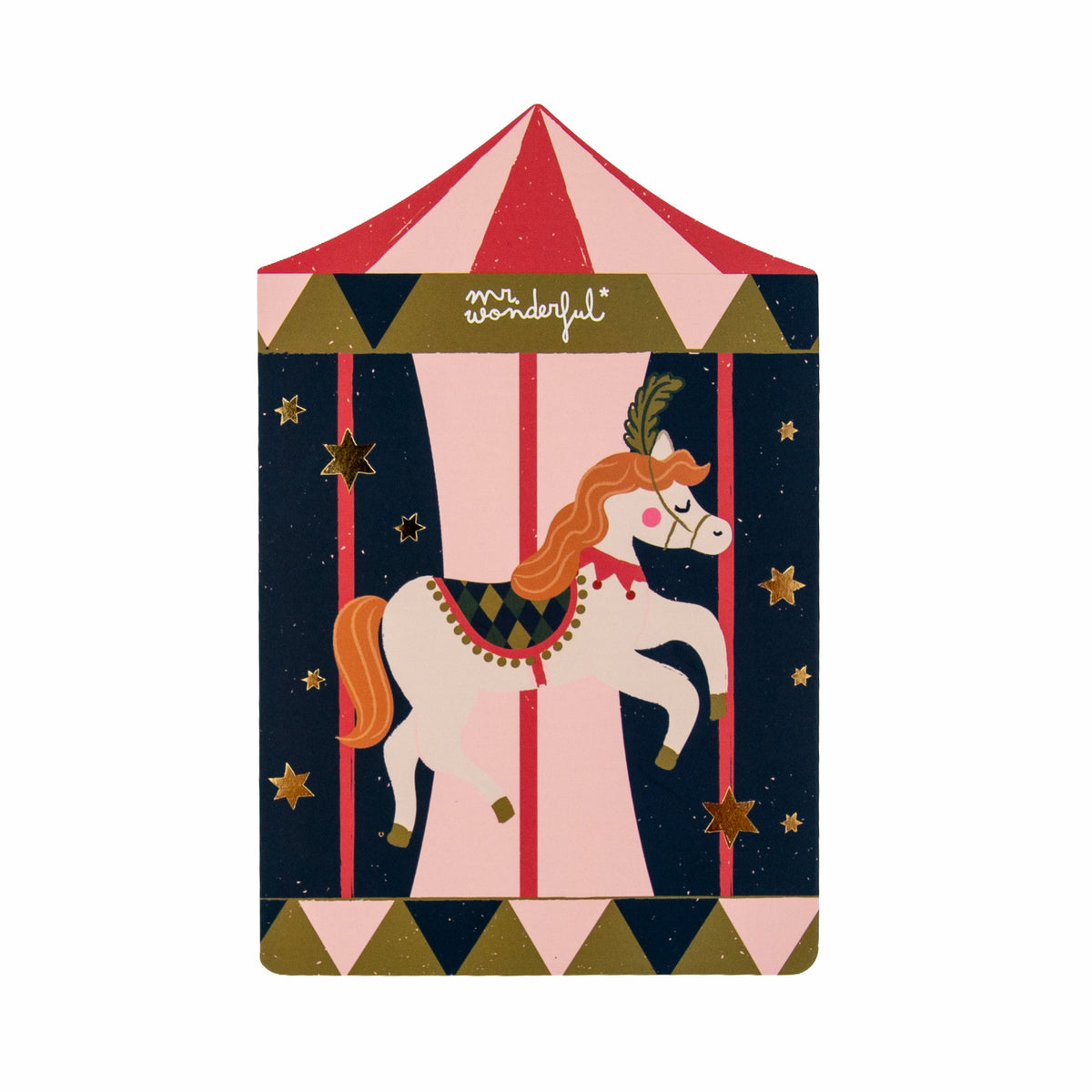 Set de notas para listas y recordatorios Circus Mr. Wonderful