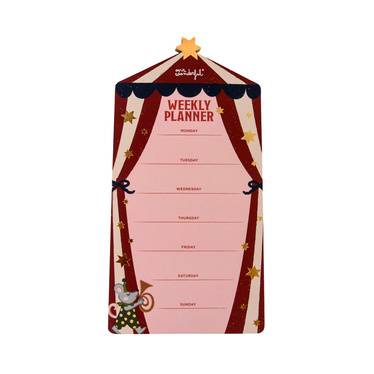 Blocs de notas de 80 g/m² Circus Mr. Wonderful