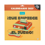 Calendario ¡Que empiece el juego! Mr. Wonderful