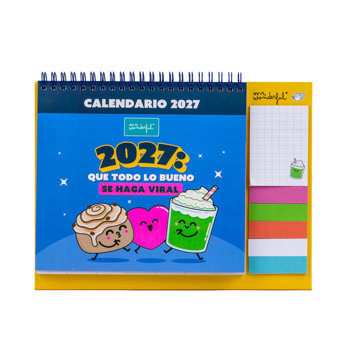 Calendario de sobremesa 2027 ¡Que empiece el juego! | Mr. Wonderful 