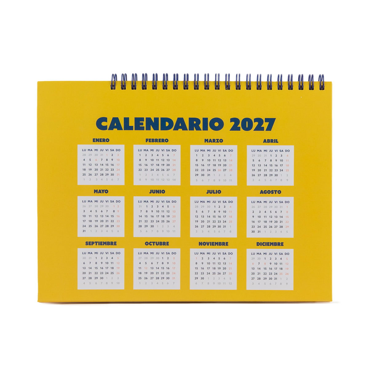 Calendario de mesa 2027 Mr. Wonderful