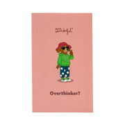 Libreta tipo bloc Perro Overthinker? Mr. Wonderful