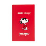 Libreta tipo bloc Snoopy - Travel makes a person grow