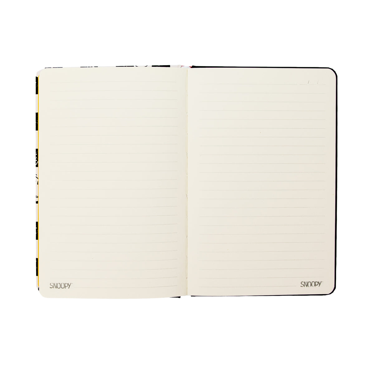 Libreta A5 con soporte para móvil Snoopy - There’s a good feeling to be had from sharing