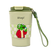 Mug isotherme take away Grenouille - No drama, just Matcha
