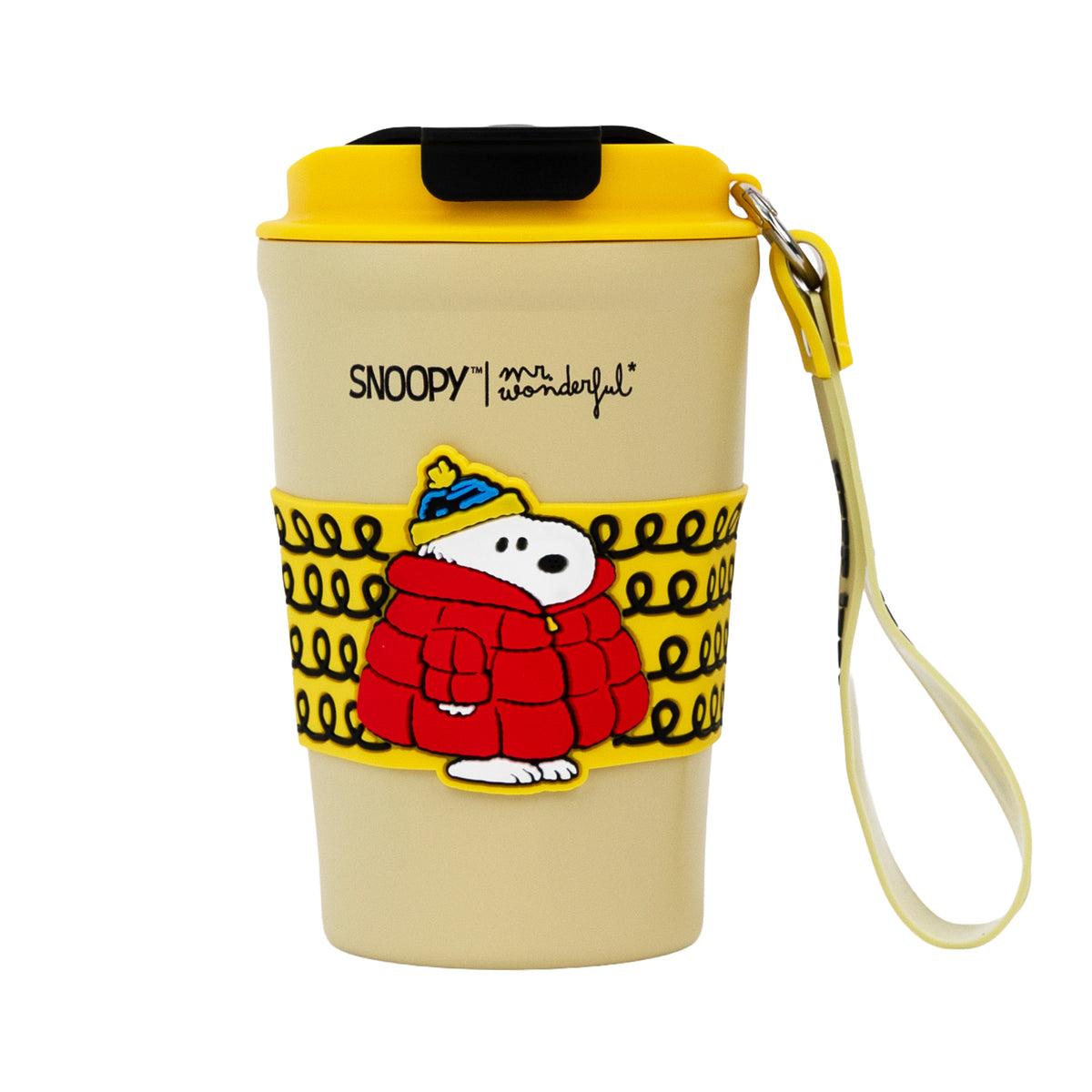 Caneca térmica take away Snoopy – Keep looking up