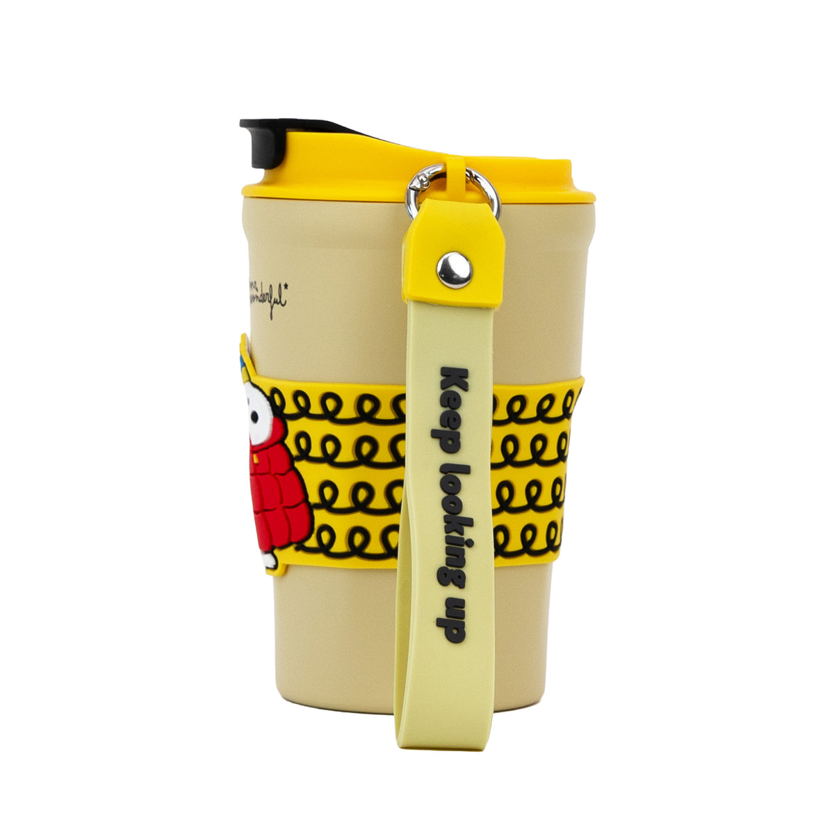 Caneca térmica take away Snoopy – Keep looking up