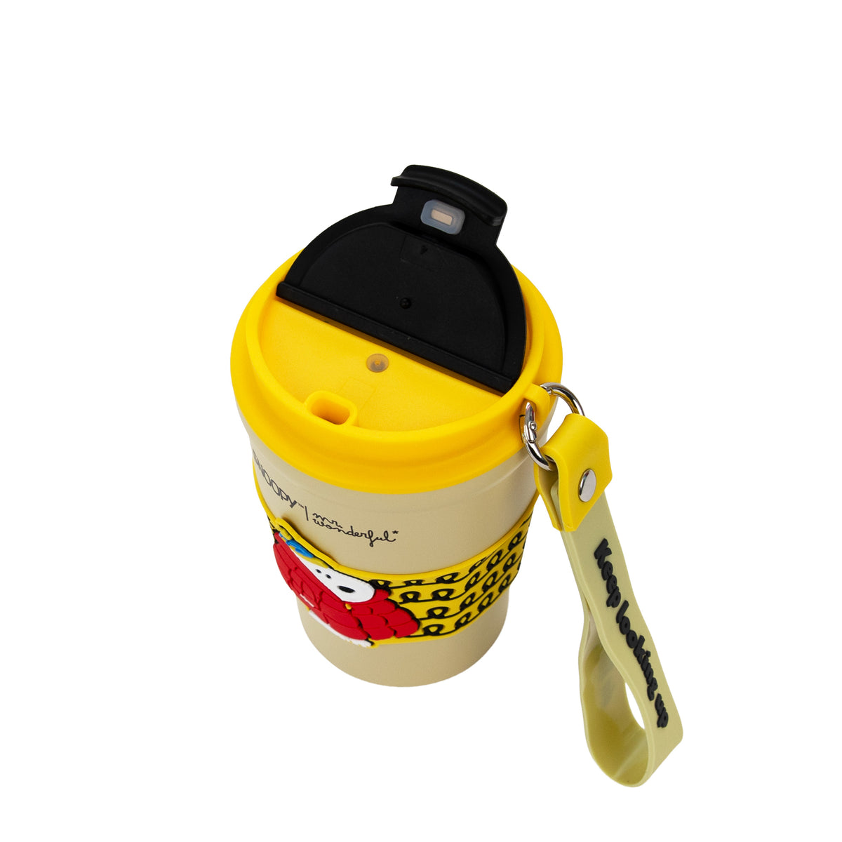 Caneca térmica take away Snoopy – Keep looking up