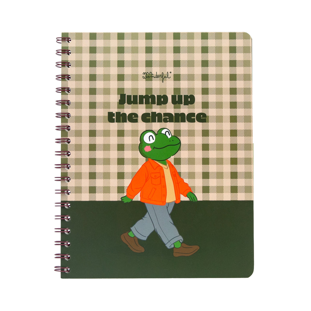Libreta A5 Rana Jump Up the Chance Mr. Wonderful