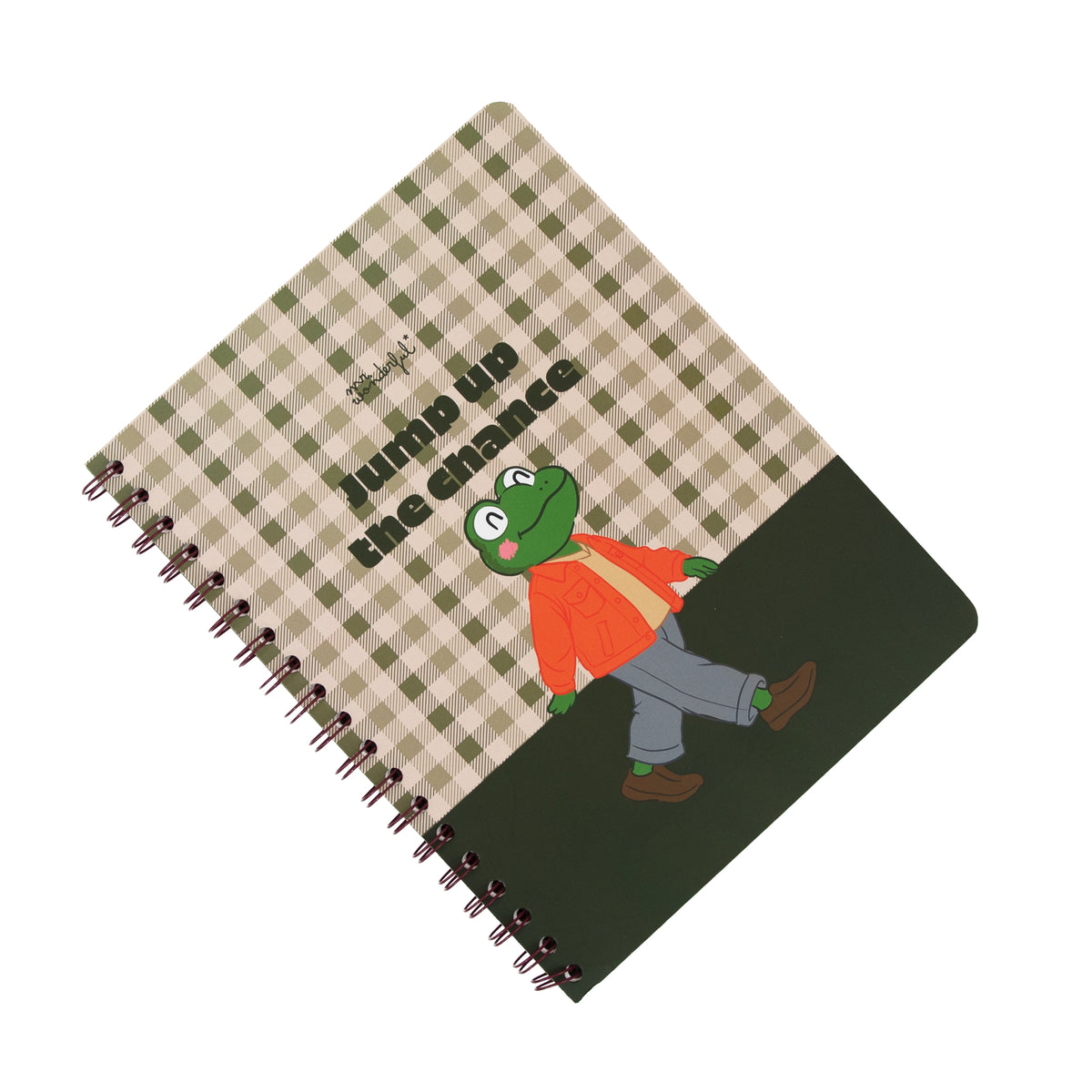 Libreta A5 con diseño de rana y tapa dura Mr. Wonderful