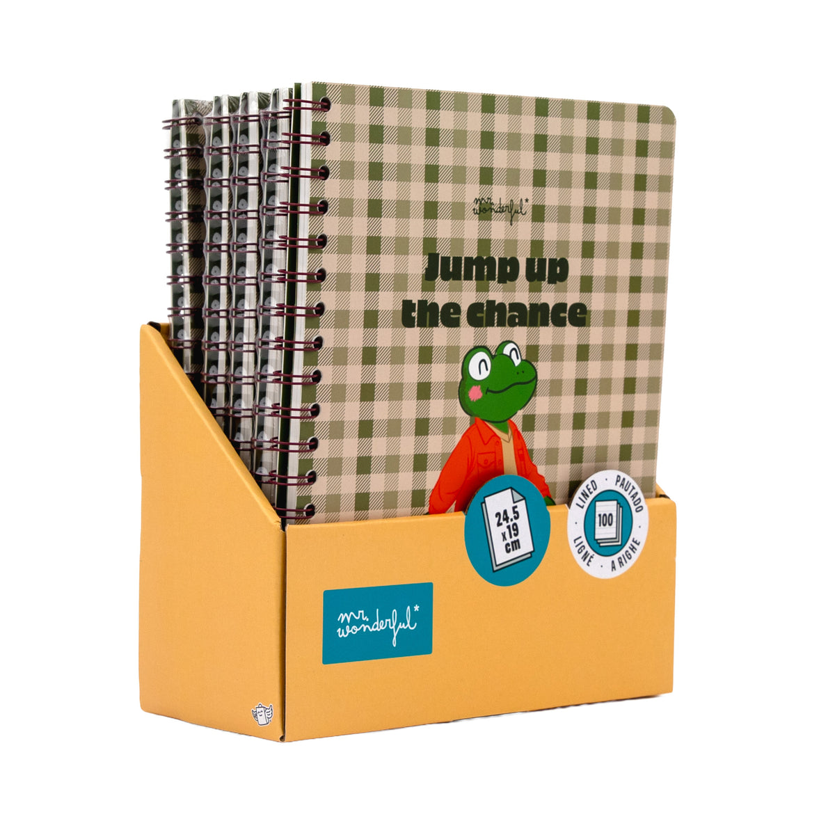 Libreta A5 para escribir ideas y recordatorios Mr. Wonderful