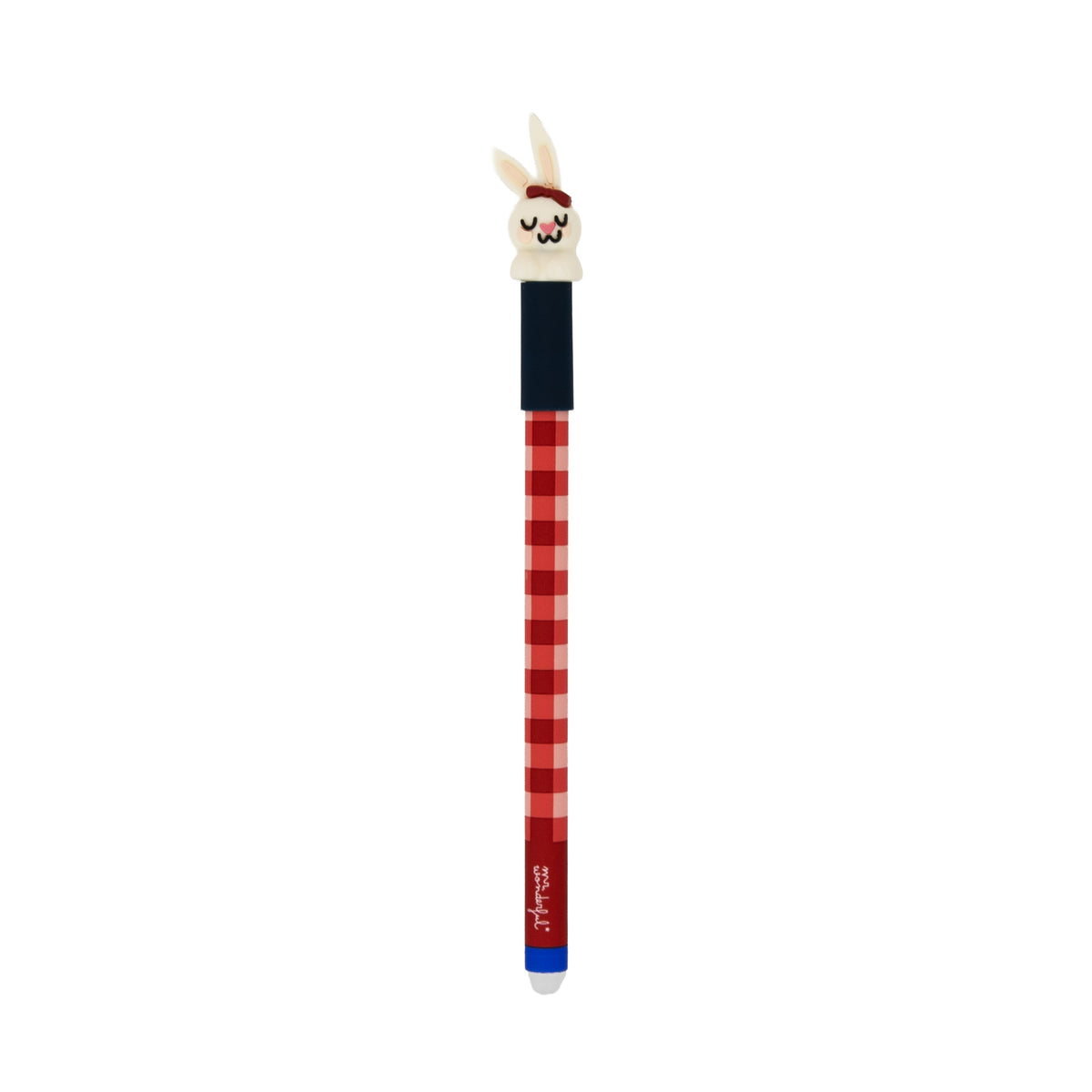 Set 4 Bolis borrables BO-BO tinta azul grosor 0,7mm regalo original de Mr. Wonderful 