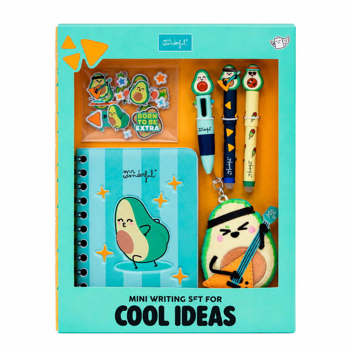 Mini set de escritura Aguacate For Cool Ideas Mr. Wonderful
