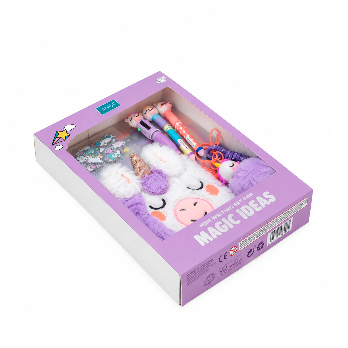 Mini set de escritura divertido de cupcake de mr. wonderful 