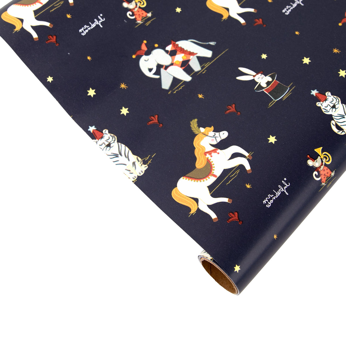 Set de papel de regalo Mouse and Circus para sorprender Mr. Wonderful