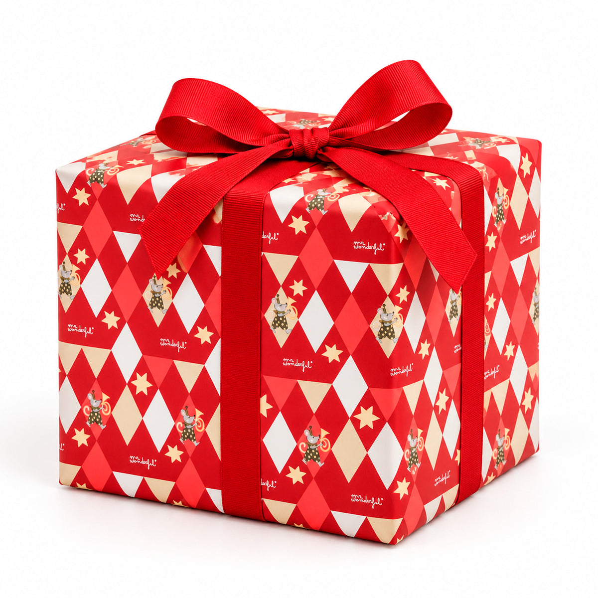 Set de envoltorios de regalo Mouse and Circus Mr. Wonderful