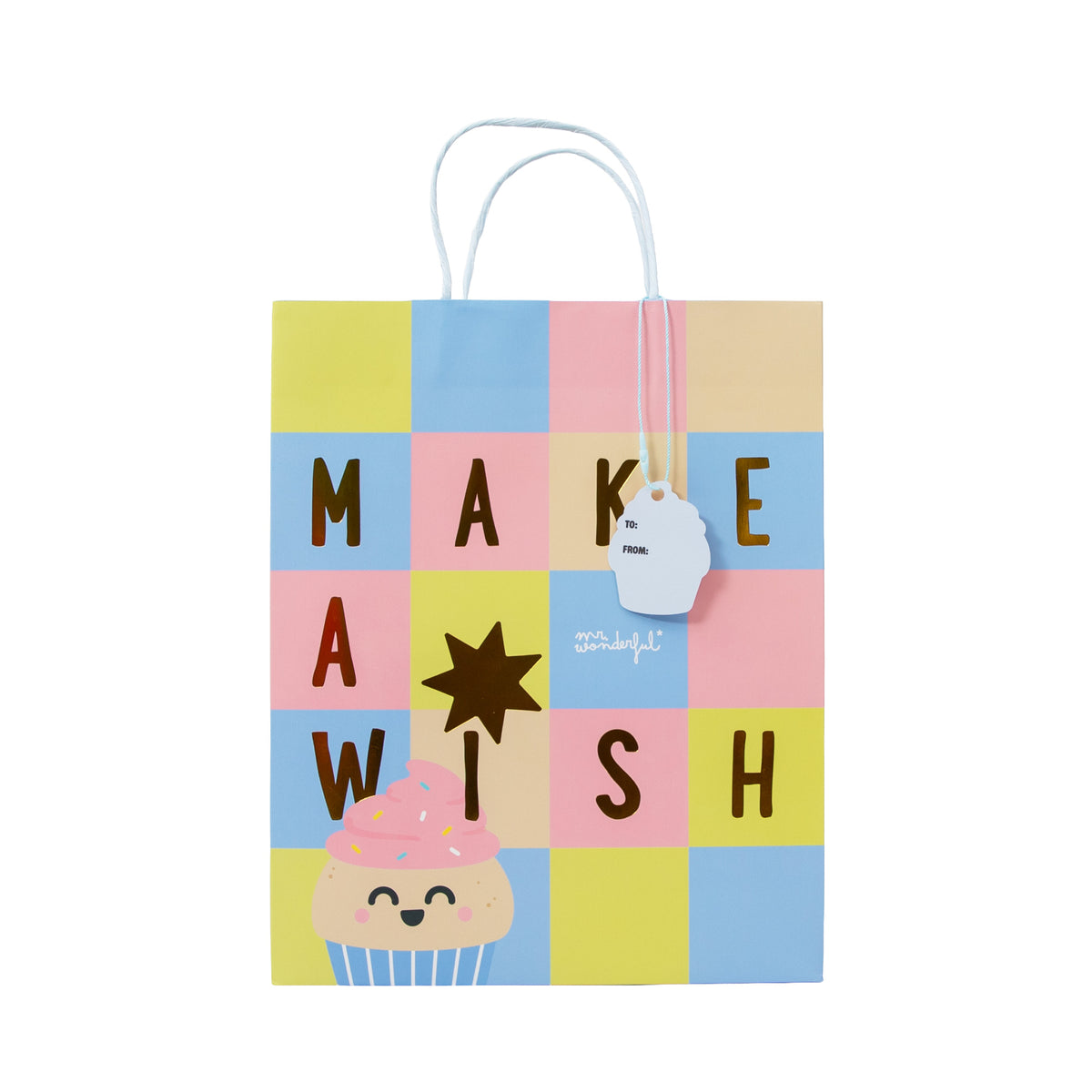 Bolsa de regalo de Navidad Make a Wish Mr. Wonderful