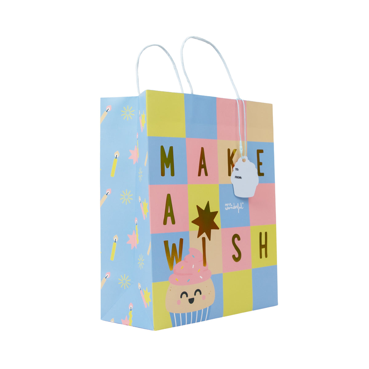 Bolsa de papel para regalos navideños Mr. Wonderful