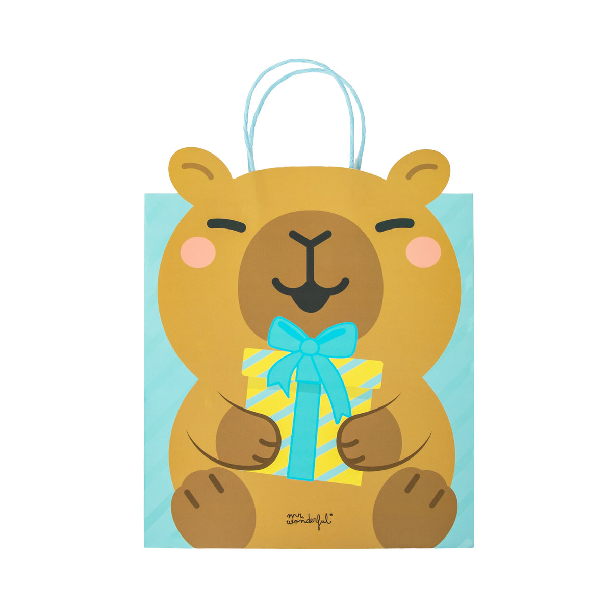 Bolsa de regalo original de capibara de Mr. Wonderful