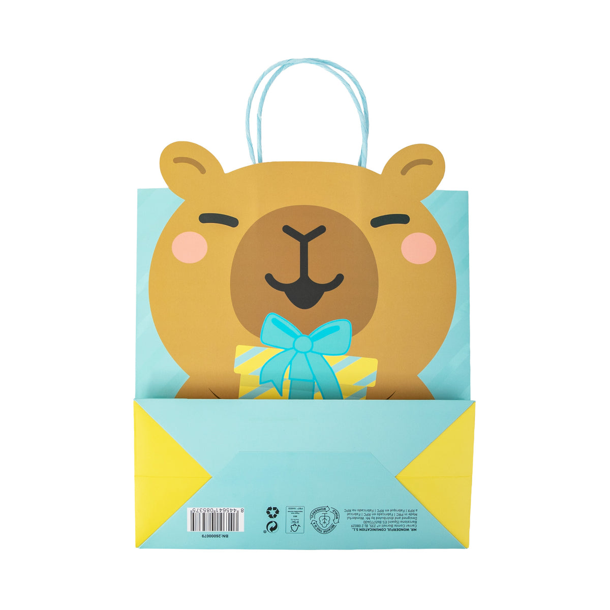 Bolsa de regalo original de capibara de Mr. Wonderful