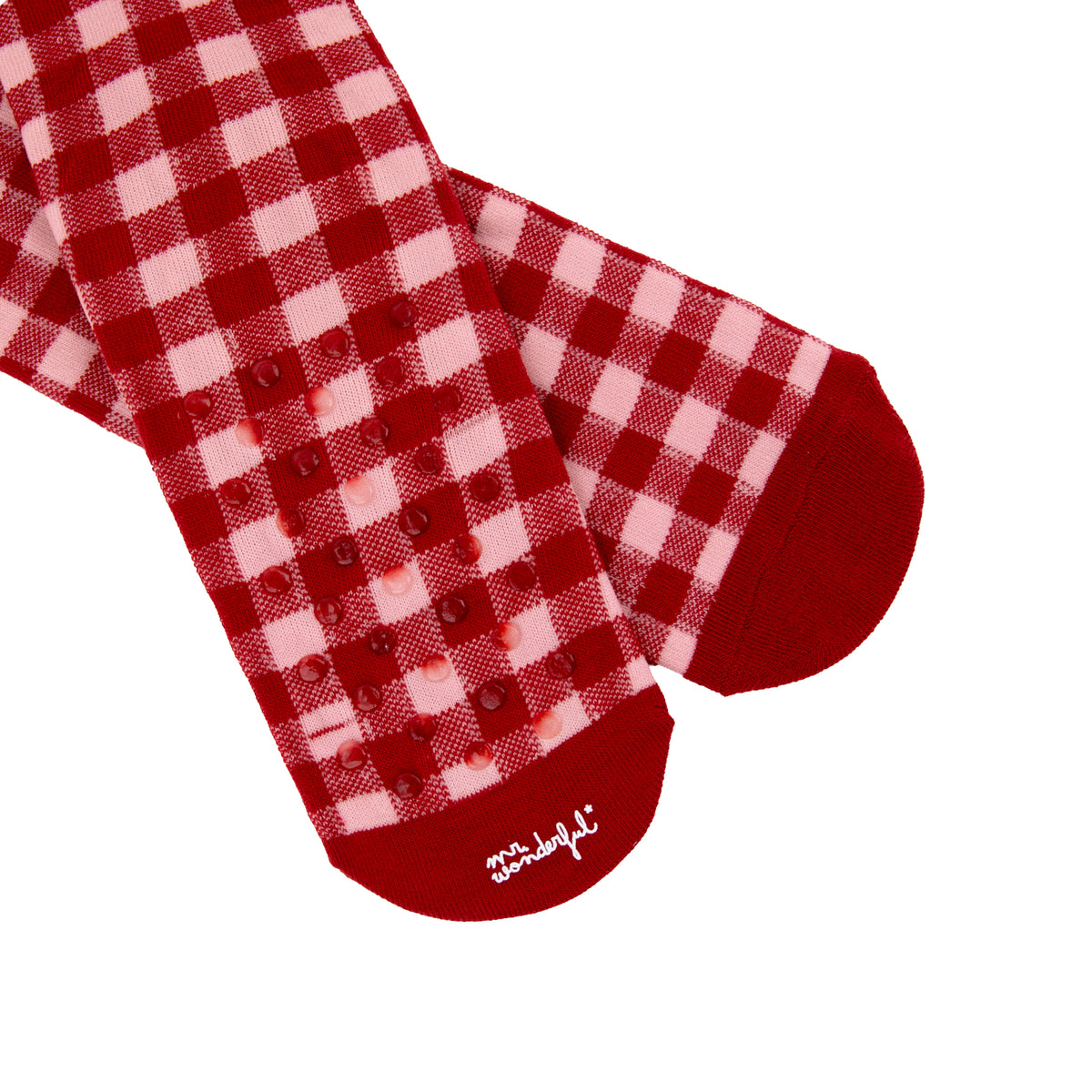 Calcetines divertidos de ratón rojo un regalo original de Mr. Wonderful