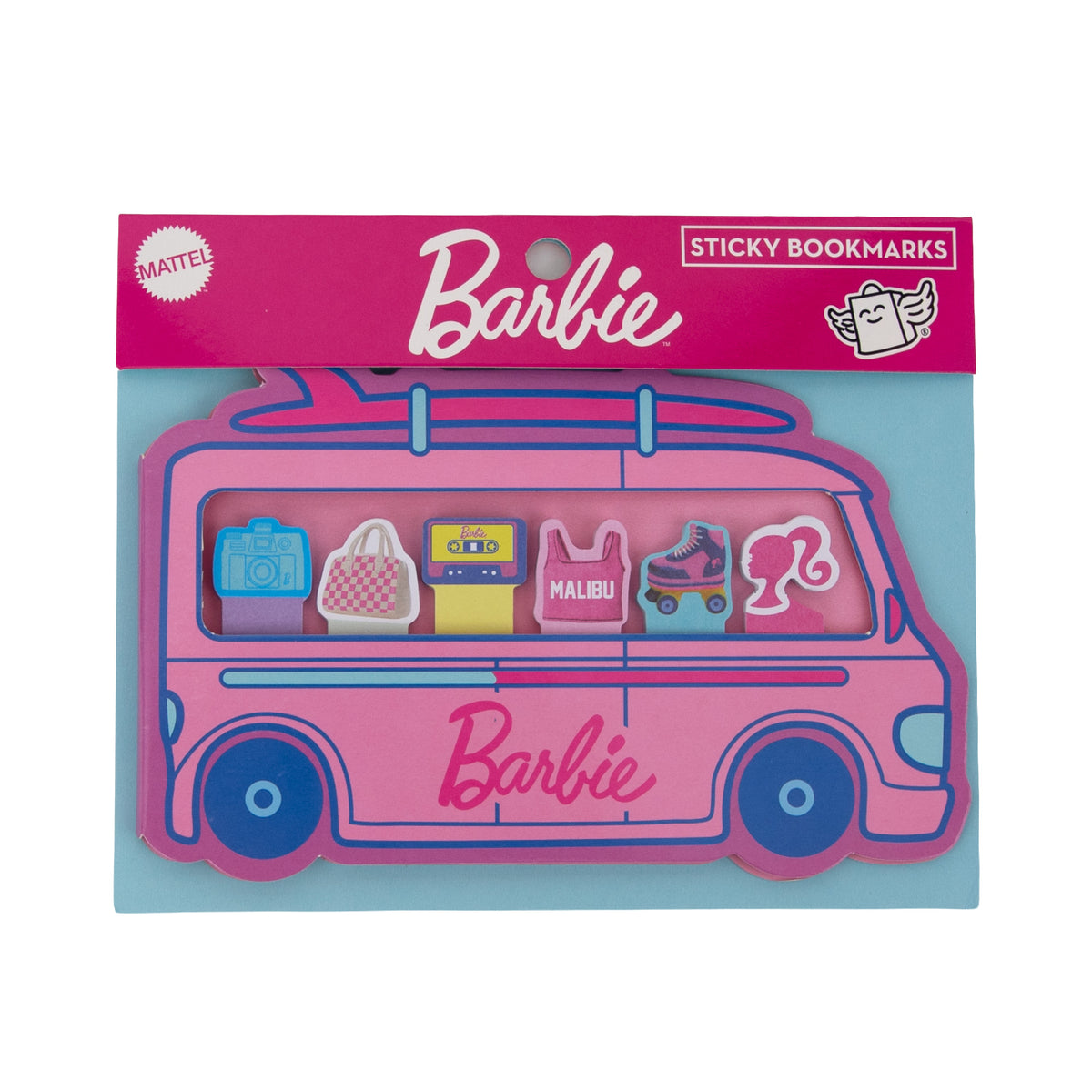 Set de marcapáginas adhesivos Barbie Mr. Wonderful