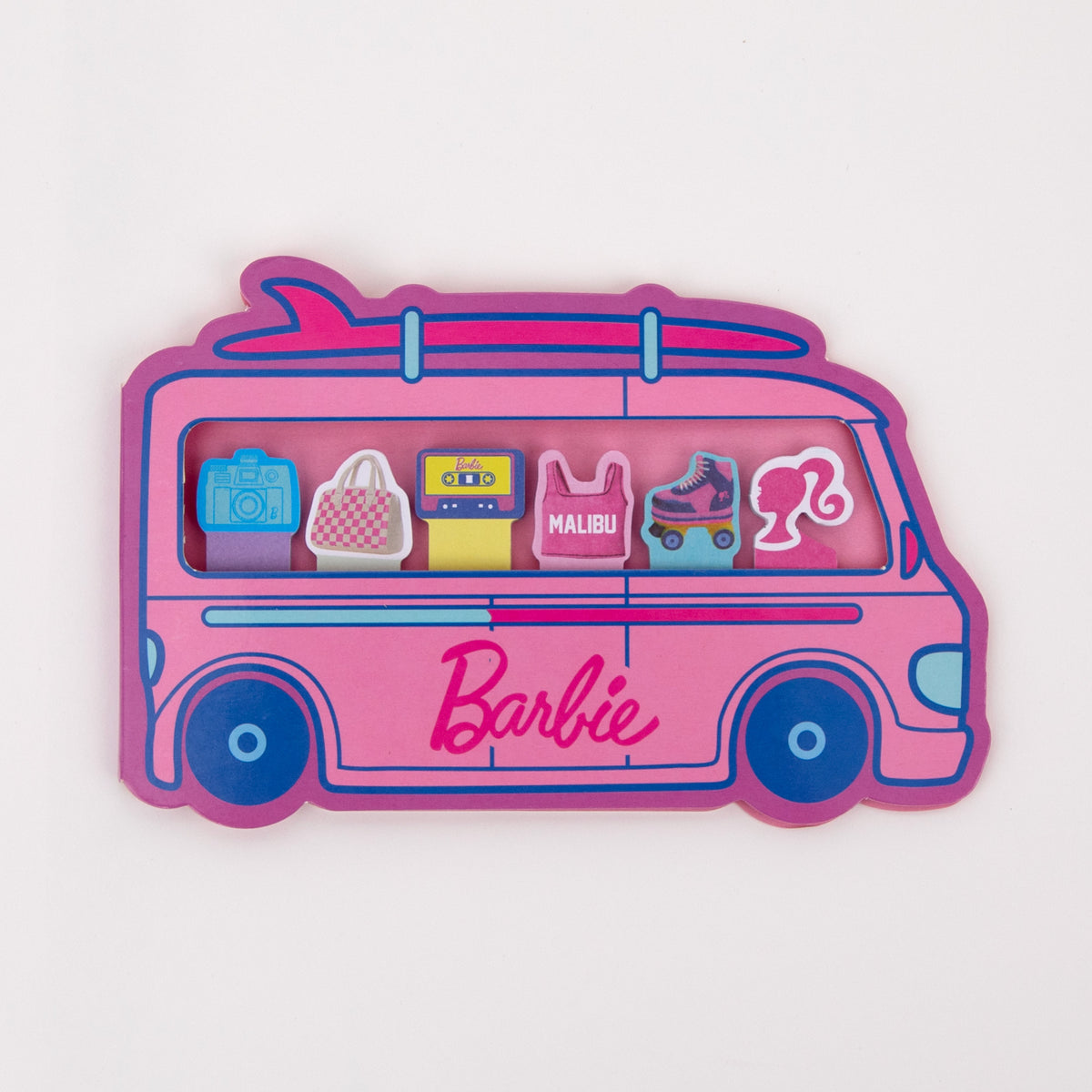 Marcapáginas adhesivos de 6 blocs Barbie Mr. Wonderful