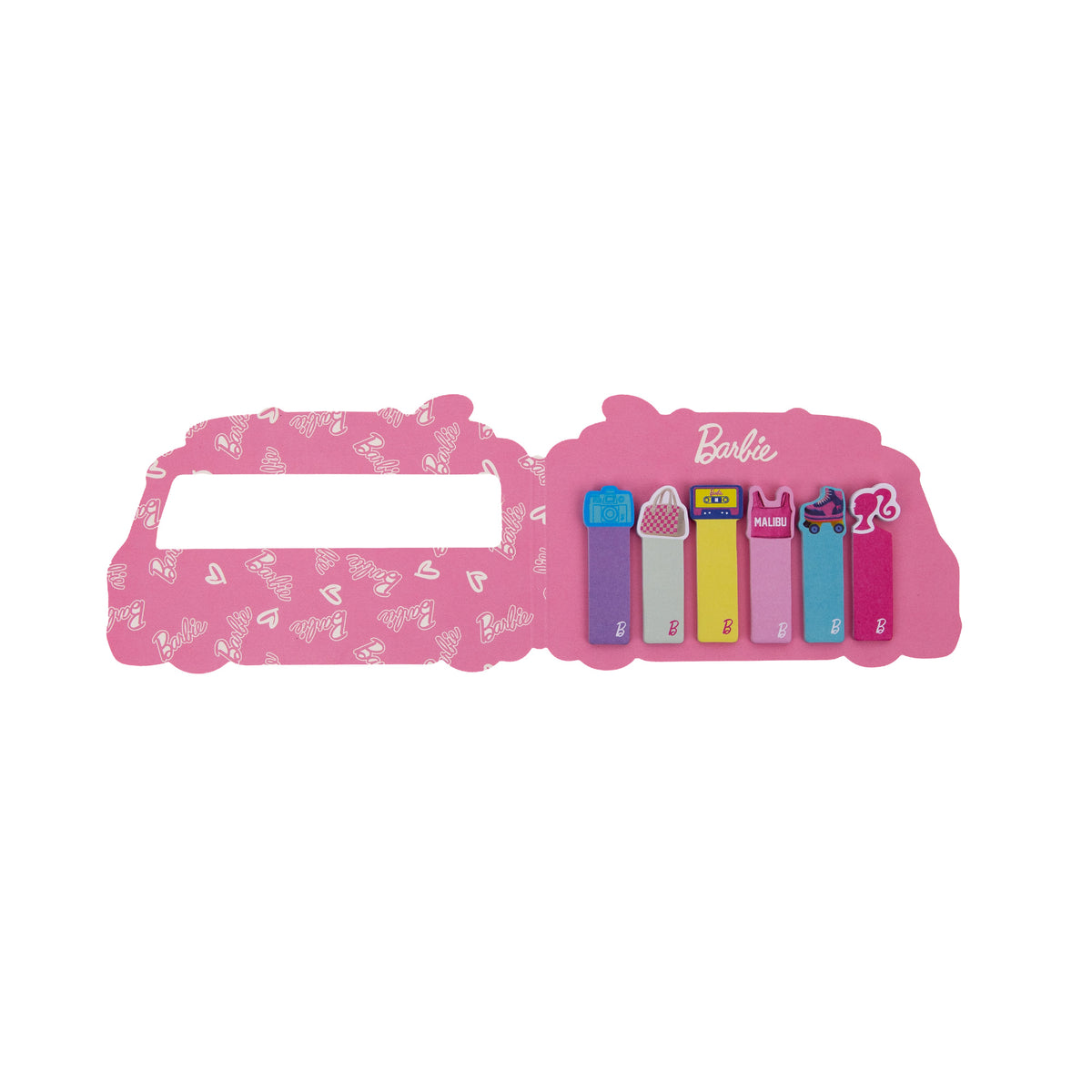 Set Barbie con 150 marcapáginas adhesivos Mr. Wonderful