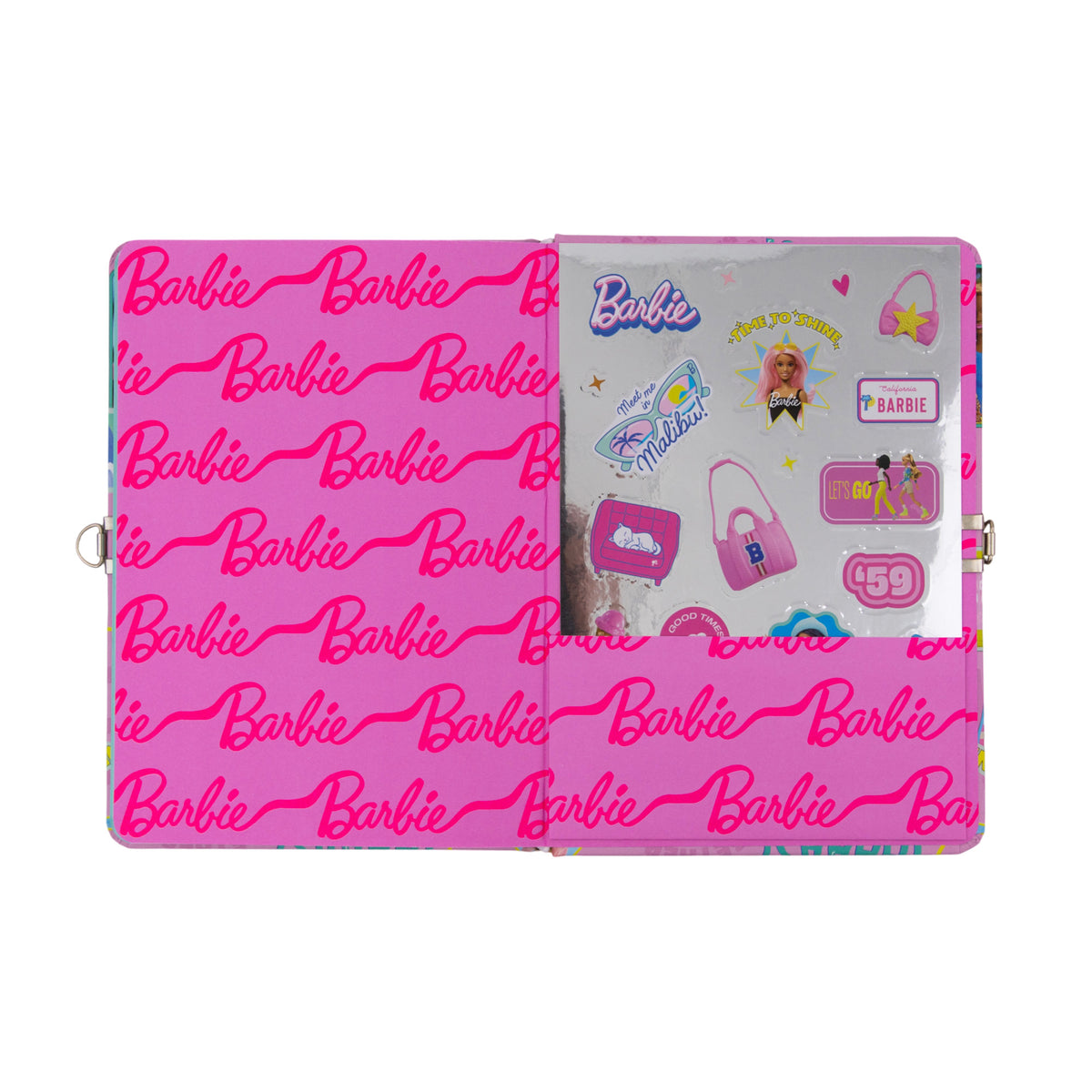Diario secreto con pegatinas Barbie Mr. Wonderful