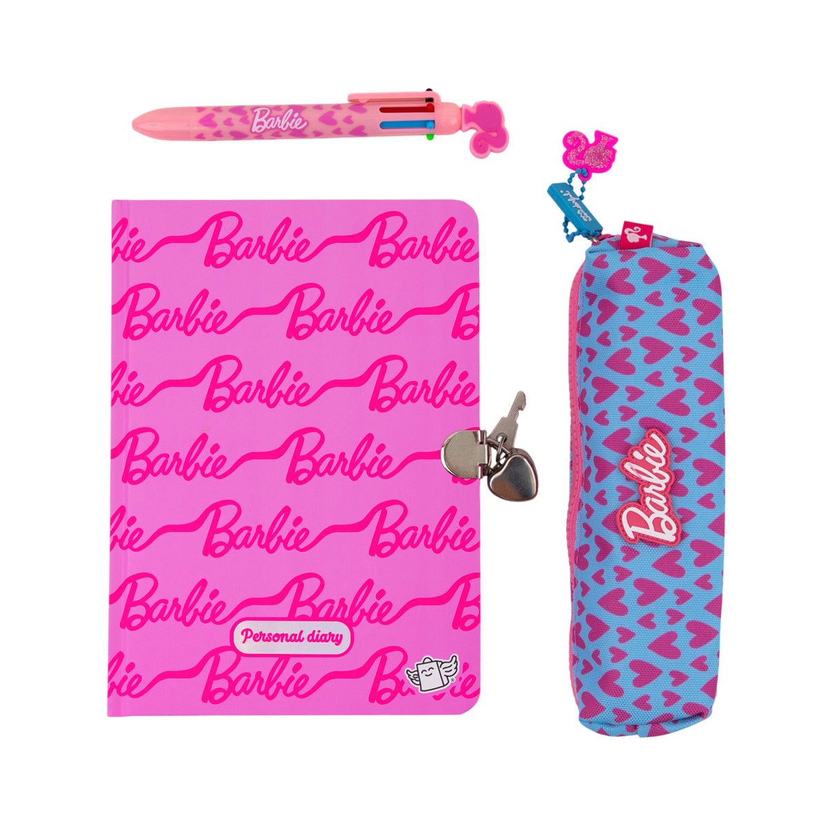 Diario secreto Barbie con candado Mr. Wonderful