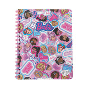 Libreta A5+ espiral Barbie Mr. Wonderful