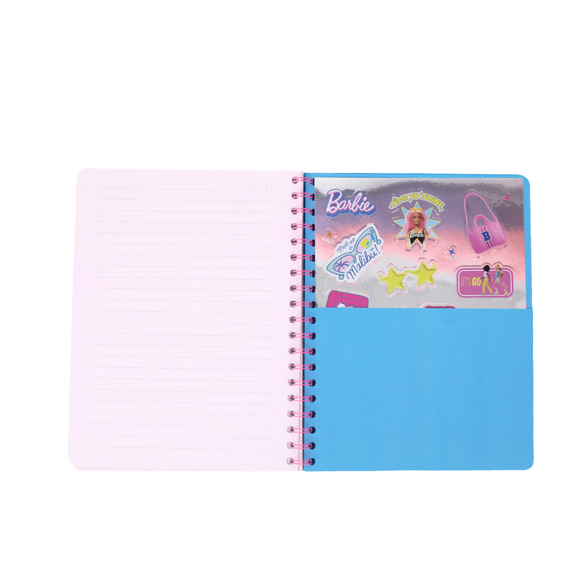 Libreta Barbie con encuadernación en espiral Mr. Wonderful