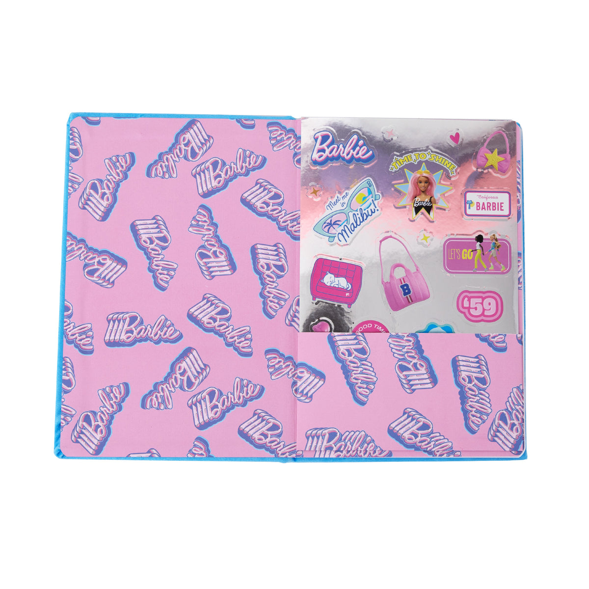 Libreta A5 Barbie forrada en poliéster Mr. Wonderful