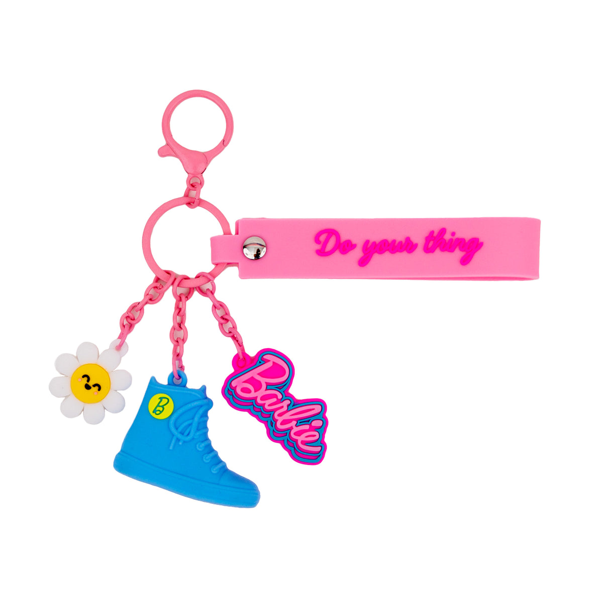 Llavero Barbie con charms decorativos Mr. Wonderful