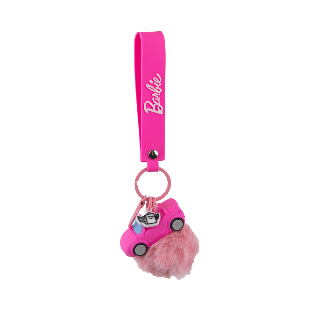 Pom-Pom Keyring - Barbie