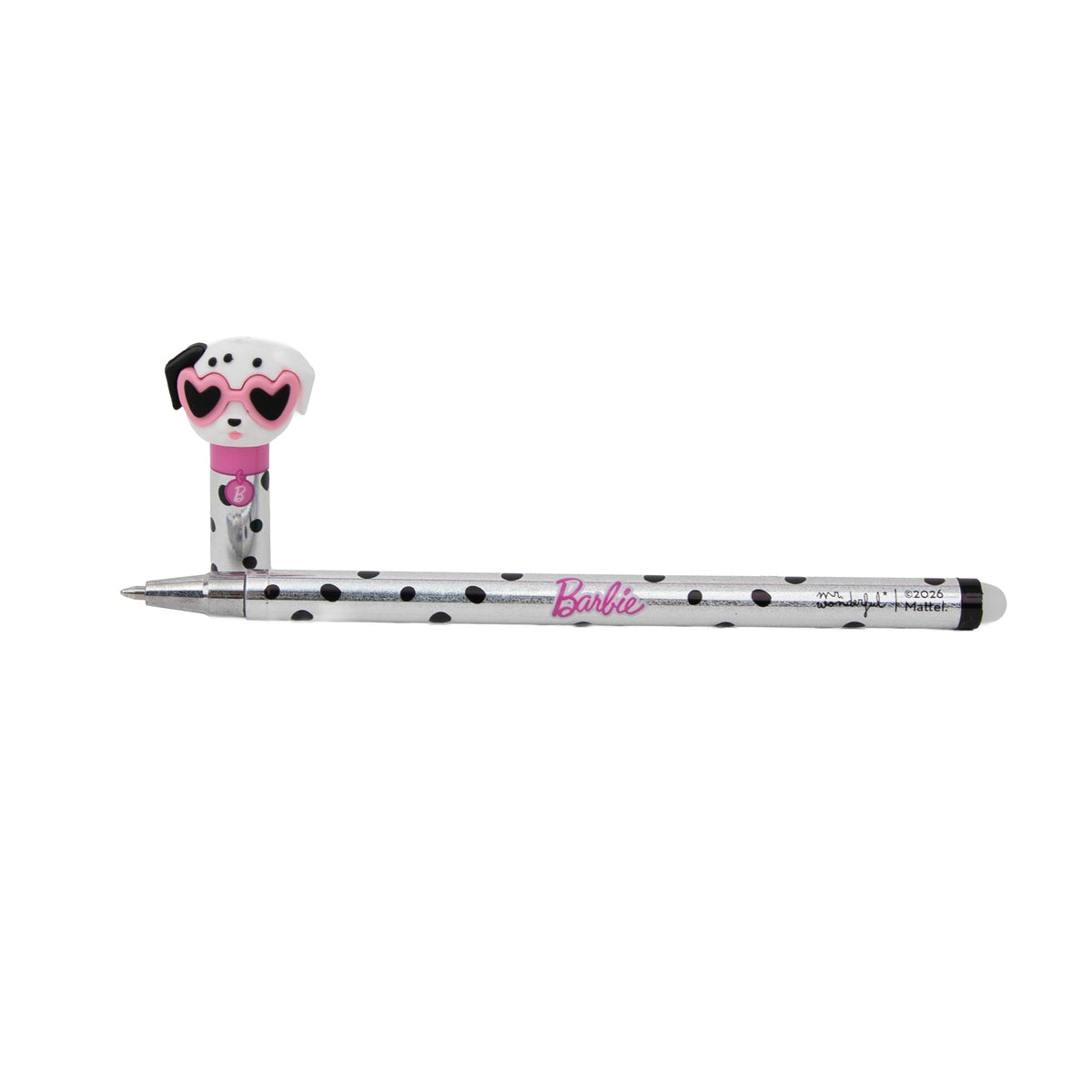 Bolígrafo borrable de tinta negra Mr. Wonderful x Barbie