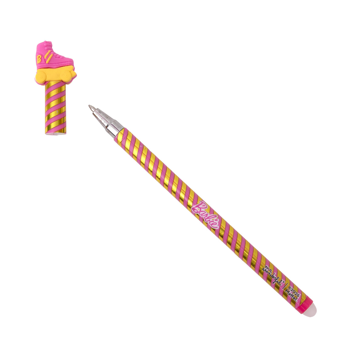 Bolígrafo Bo-Bo con patín de Barbie Mr. Wonderful