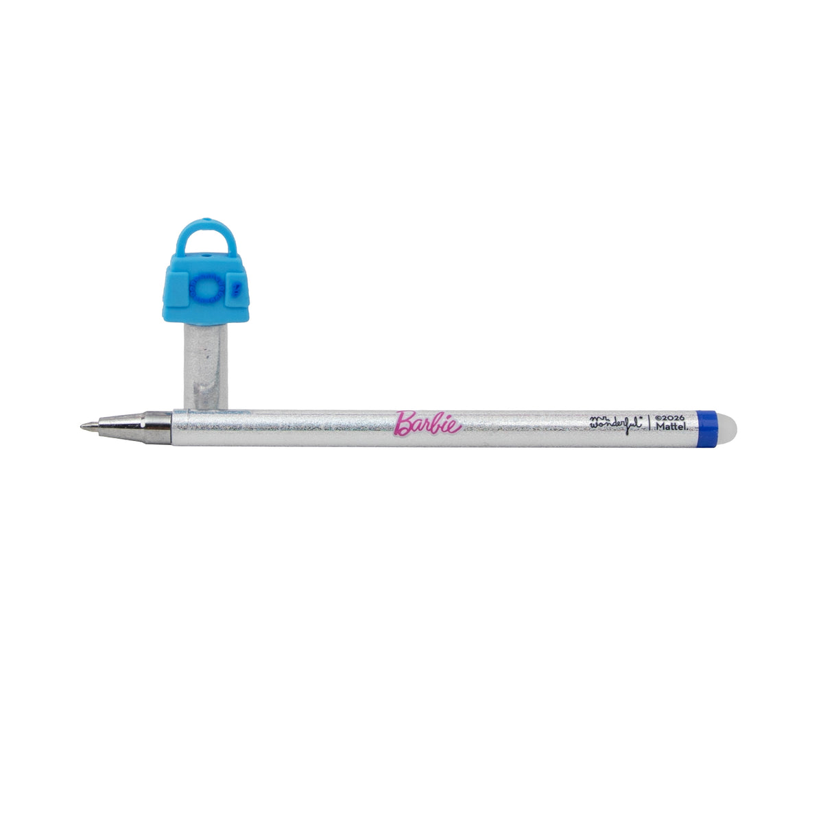 Bolígrafo borrable de tinta azul Mr. Wonderful x Barbie 
