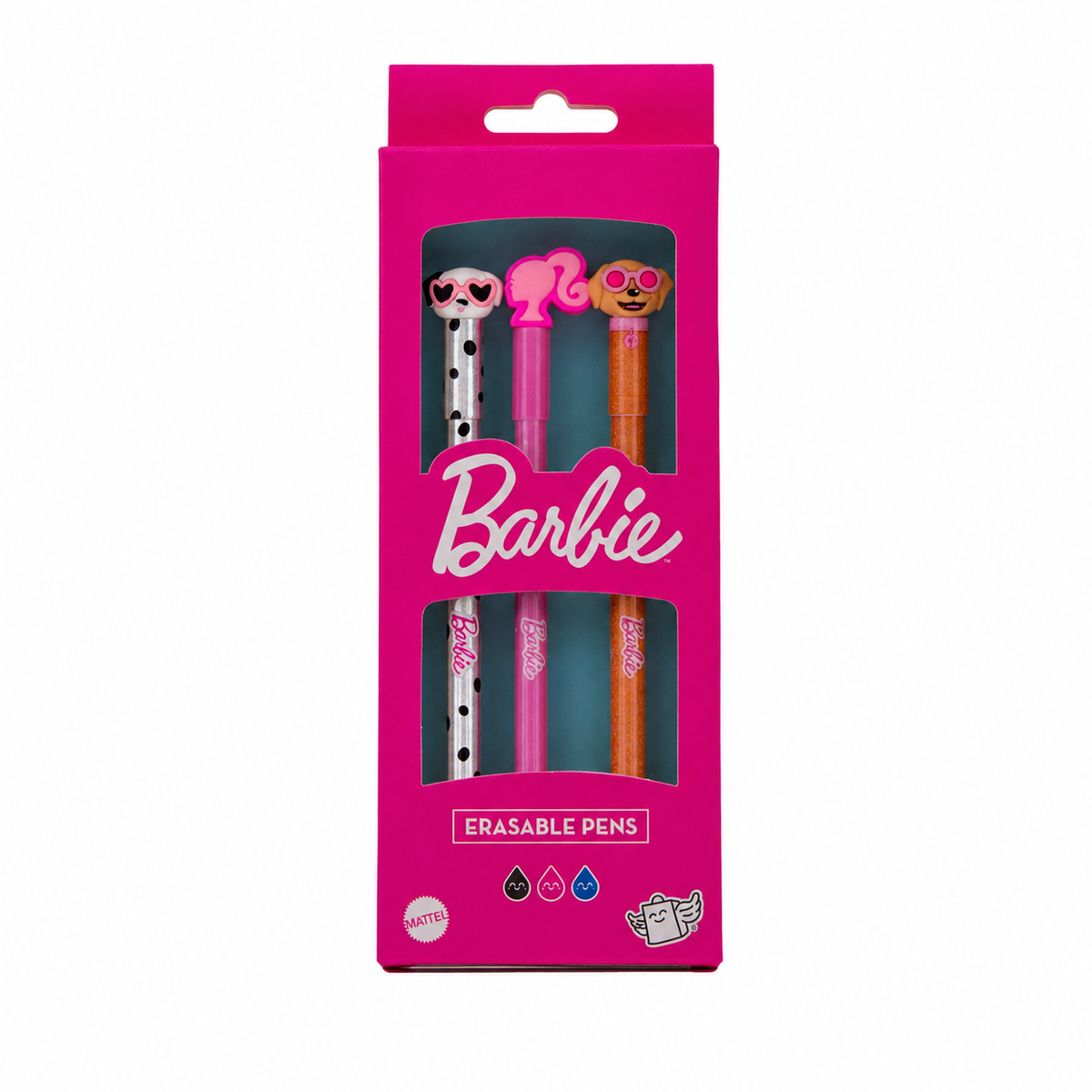 Set de 3 bolígrafos borrables Bo-Bo Barbie Mr. Wonderful