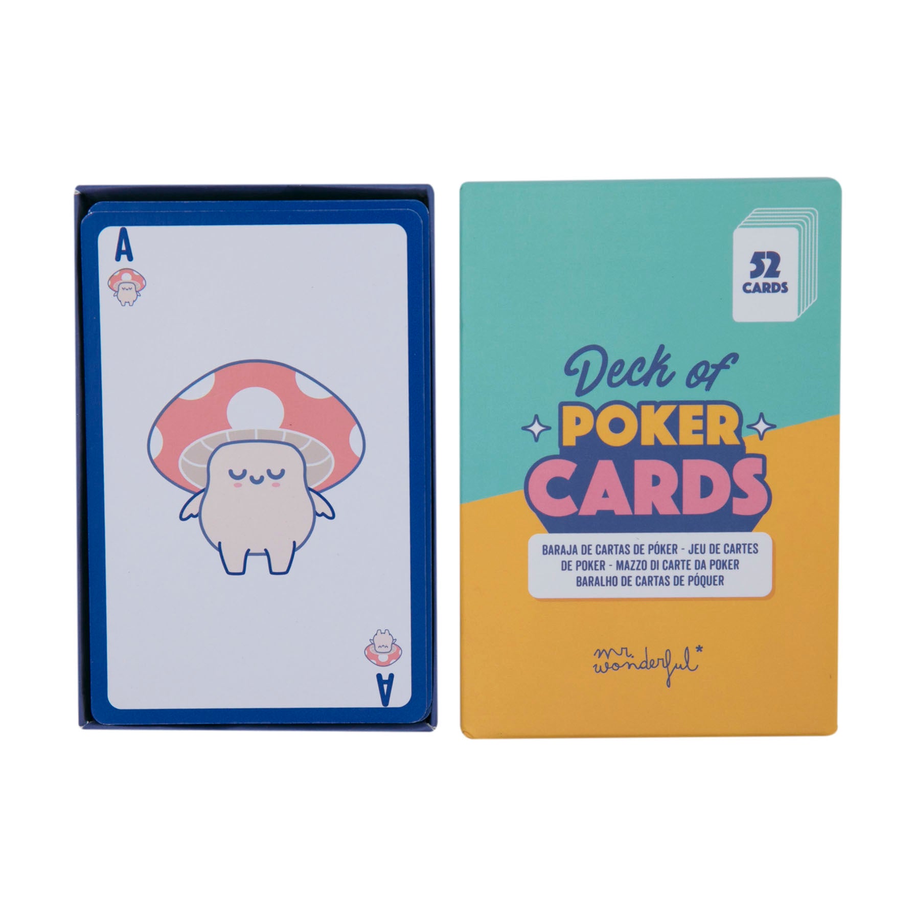 Deck of poker cards