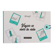 Álbum de fotos viaje con pegatinas Mr. Wonderful - Viajar es vivir la vida